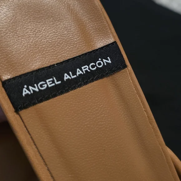 Aantropologie Angel Alarcon Strappy Square Toe Heeled Sandals - Picture 5 of 9